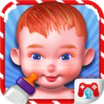 santas baby care and nursery android application logo